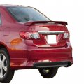 Waltyotur Replacement For 2011-2013 Corolla Tail Lights Lamps Driver Left Side Red Clear Light