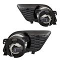 Winjet Wj30-0410-09 Clear Lens Fog Light Kit Dodge Charger Wiring And Bezel Included 