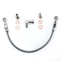 Turbo Oil Feed Line For Nissan Rb20det Rb25det Rb30 With Td05h Td06sl2 Braided Stainless Steel Teflon Inner M12x1 25 Mm 