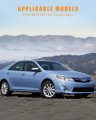 Ocpty Gray Sun Visor Left Driver Side With Sunroof Vanity Light Fit For 2012 2013 2014 2015 2016 2017 Toyota Camry