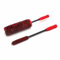 Httmt- Care Tools Equipment Red Brush Car Wheel Wash Tire Soft Bristle Tyre Rim Detail Cleaning Tool Set