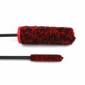 Httmt- Care Tools Equipment Red Brush Car Wheel Wash Tire Soft Bristle Tyre Rim Detail Cleaning Tool Set