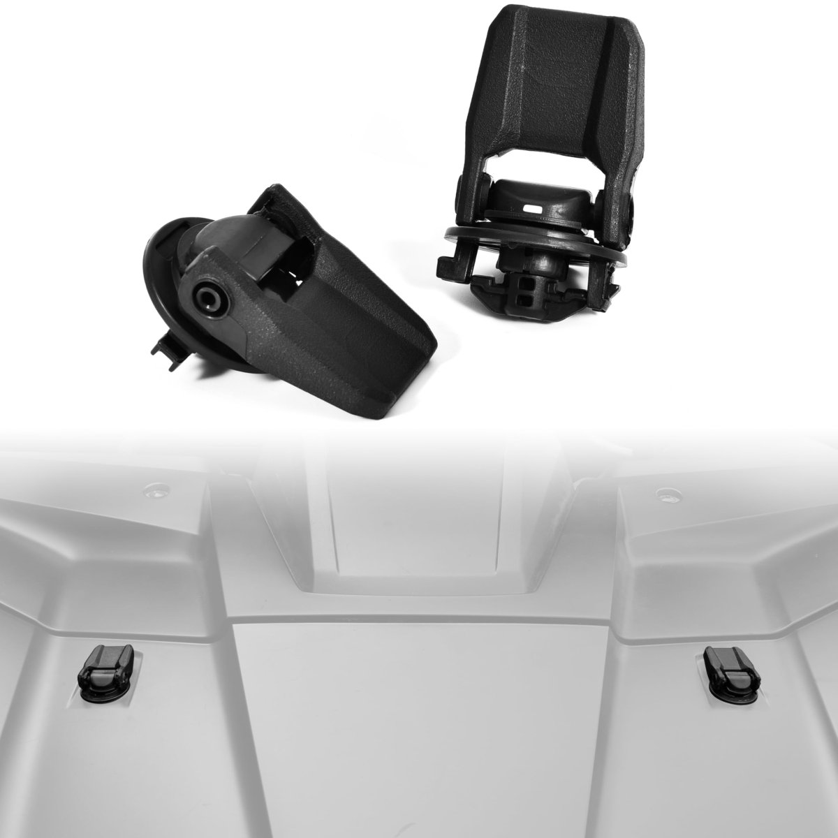 Hood Storage Flip Latch Lever Locks For Honda Talon 1000r 1000x 1000x-4 Pioneer 1000 1000-5 1000-6 Accessories 2pcs Replace