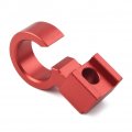 Zhisheng Motorcycle Front Brake Hose Cable Clamp Aluminum Line Guide Holder Red For Suzuki Drz400sm 2005-2022 Rmx450z 2010-2011