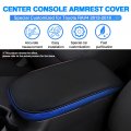 Autorder Custom Fit For Center Console Cover Toyota Rav4 2013 2014 2015 2016 2017 2018 Armrest Covers Pad Anti-scratch Leather