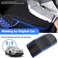 Custom Fit For Center Console Cover Toyota Rav4 2013 2014 2015 2016 2017 2018 Armrest Covers Pad Anti-scratch Leather Protector