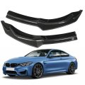 Carbon Fiber Look Front Bumper Splitter Replacement For F80 F82 F83 M4 M3 2015 2016 2017 2018 2019 