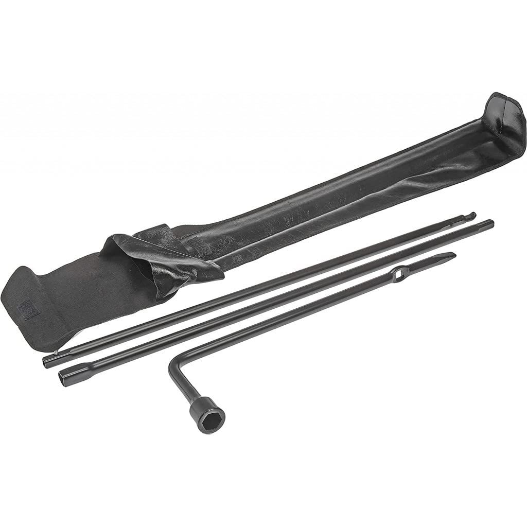 Spare Tire And Jack Tool Kit For Gmc Envoy Xuv 2004 2005 Steel Lug Wrench With 3 Extension Arms Vinyl Pouch Replacement