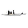 Secosautoparts Left Driver Side Fender Chrome Emblem Moulding Compatible With Bmw X3 F25 X4 F26 2015-2017 Replaces 51117338569