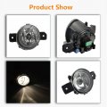 Wflnhb Pair Fog Lights Clear Glass Lens Replacement For Nissan Sentra Maxima Altima Rogue Infiniti M35 M45 G37 Jx35 Qx60 W H11