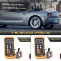 Vipmotoz Full Led Strip Side Marker Lights Fender Parking Lamps Compatible With 2003-2008 Bmw Z4 E85 E86 Convertible Chrome