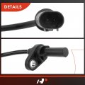 A-premium Front And Rear Abs Wheel Speed Sensor Compatible With Bmw Models 535i Gt 2011 Xdrive 550i 2010 2011 4-pc Set Replace