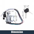 X Autohaux Ignition Switch Lock Cylinder With Key Replace For Mazda B2000 1986-1987 B2200 1987-1993 B2600 1989-1993 Ub3976290