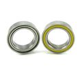 10x15x4mm Precision Ceramic Ball Bearings Hybrid Seals Ye 2 