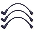 Aib2c 18-8819-1 Marine Spark Plug Wire Lead 7 Ignition Wires For Mariner Outboard Engines 3 Pcs 