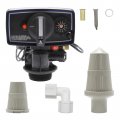 5600 Time Clock Control Valve 110v 12-day Water Softener Timer For 9 -11 Diameter Filter Resin Tank With Fine Thread 