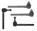4pc Front Steering Tie Rod End Kit Es2836rl Es2837rl For Chevrolet C1500 1990 To 1999 Gmc Yukon 1994 2002 Tahoe And Savana 