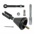 Universal Manual Master Cylinder Rod Kit For 1950-1970 Gm Replace A1726 Ci5564 Adjustable Push Practical And Convenient In Use