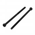 Uxcell M2 5x45mm 12 9 Alloy Steel Hex Socket Screws Partially Threaded Bolt Black 20pcs