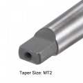 Uxcell 19mm High-speed Steel Twist Bit Extra Long Drill With Mt2 Morse Taper Shank 240mm Overall Length