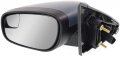 Driver Side Heated Mirror For Ford Taurus 2012 2019 Textured Black Power Adjust With Blind Spot Glass Model Fd249el 