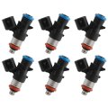 Fuel Injectors Set Fits 2016 2017 Dodge Durango And Jeep Grand Cherokee Fj1509 5281239aa 0280158368 6 Pieces 