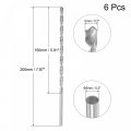 Uxcell Hss High Speed Steel Extra Long Twist Drill Bits 5mm Diameter 200mm Length For Hardened Metal Woodwork Plastic Aluminum