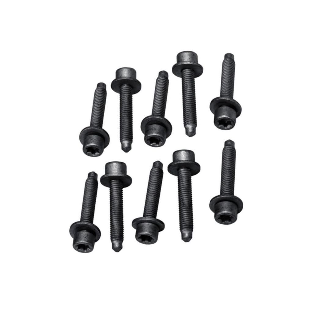 Multi Purpose Bolt For Saturn Ion 2004 To 2007 M8 By 41 Steel Heat Hardened T50 Head With Attached Washer 0 31 In 8 Mm Thread