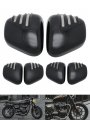 Motorcycle Accessories Left Right Battery Side Covers For Triumph Bonneville T120 T120 Black 2016-up