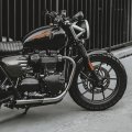 Motorcycle Accessories Left Right Battery Side Covers For Triumph Bonneville T120 T120 Black 2016-up