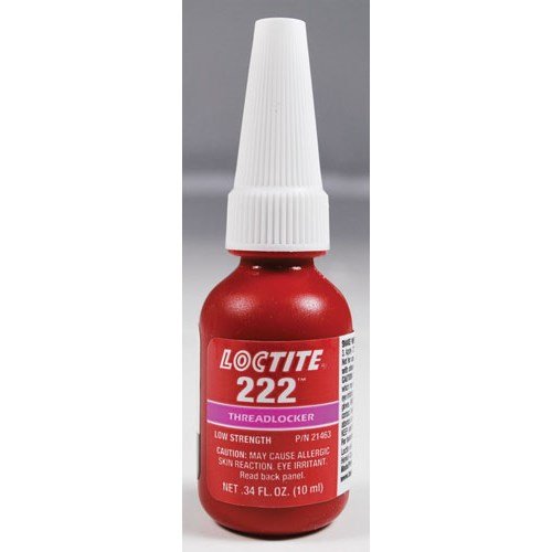 Loctite 21463 Purple 222 Low Strength Threadlocker 10 Ml Bottle