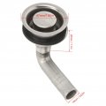 Bordstract 90 Degree Boat Fuel Tank Vent For 5 8 Hose 316 Stainless Steel Marine Thru-hull Gas With Mounting Gasket Fit Yacht