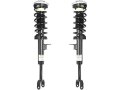 Front Strut And Coil Spring Assembly Set Of 2 Compatible With 2011-2016 Bmw 528i Rwd Excludes Electronic Damping Control 