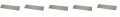 Rockwood 70a 32d Stainless Steel Standard Push Plate Four Beveled Edges 12 Height X 3 Width 0 050 Thick Satin Finish 5-pack 