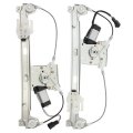 741-382 Rear Left And Right Window Regulator With Motor Fit For 2008-2009 Buick Allure 2005-2009 Lacrosse 