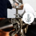10 Set Screw Bolts With Wing Nut 4 -20 Carbon Steel Hand Tighten Nuts 1 X1 Cross Head Washer For Machinery Electronic Equipment 