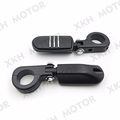 Xkh Group 1 5 Flame Footpegs P-clamp Mounting Bracket For Yamaha Roadstar Kawasaki Vulcan