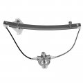 A-premium Manual Window Regulator Compatible With Hyundai Accent 2000-2005 Hatchback Front Driver And Passenger Side 2-pc Set