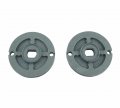 Metal Rear Seat Cable Guide Pulley Pair Set For Honda Ridgeline 