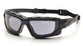 Pyramex I-force Slim Safety Goggle Black Frame Gray Anti-fog Lens 