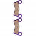 Fa456 Brake Pads Compatibl For Polaris Outlaw 450 2009-2010 Front Carbon Fiber 
