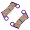 Fa456 Brake Pads Compatibl For Polaris Outlaw 450 2009-2010 Front Carbon Fiber