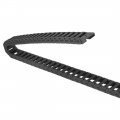 Uxcell Drag Chain Cable Carrier Open Type With End Connectors 10x20mm 1 Meter Plastic For Electrical Cnc Router Machines Black