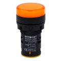 Baomain Industrial Signal Light Ad16-22d S Ac 110v 20ma Yellow Pack Of 10