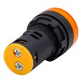 Baomain Industrial Signal Light Ad16-22d S Ac 110v 20ma Yellow Pack Of 10