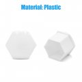 Uxcell 20pcs 21mm White Wheel Lug Nut Bolt Cover Caps With Removal Tool For Car Plastic Universal Replacement