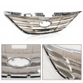 G-plus Front Grille Assemblyi Compatible With Hyundai Sonata 2011 2012 2013 Chrome Abs Plastic Grill Hy1200154 863503s100