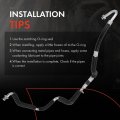 A-premium A C Suction Hose Compatible With Ford Explorer 2002 4 0l 6l Mercury Mountaineer Compressor To Evaporator