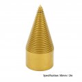 Splitting Wood Cone Drill Bit 50mm Firewood Splitter Timber Breaking For Electric Hammer Impact
