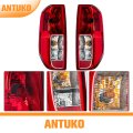 1 Pair Lh Rh Tail Light Assembly Replacement For Equator 2009-2012 Frontier 2005-2021 Left And Right Side Lamp